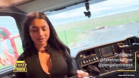 Stranded Gym Girl Yasmina Khan Gets Fucked In The Fake Truck