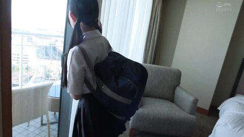 APGH-036 Beautiful After-school Girl H 146cm, Minimal E-cup With Colossal Nipples! Obedient Hinano Girl Who...