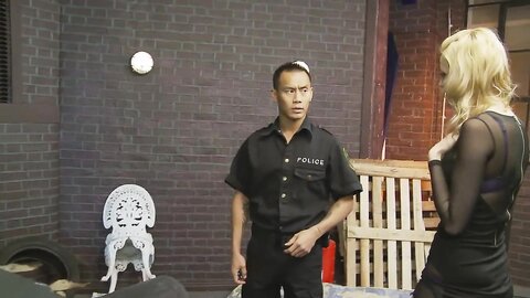 Asian Police Man