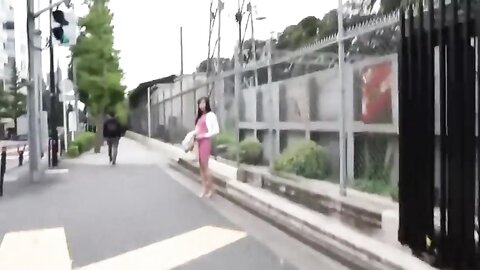 Hot Japanese Asian Amateur Office Lady Long Legs In Skirt And Heels Dee