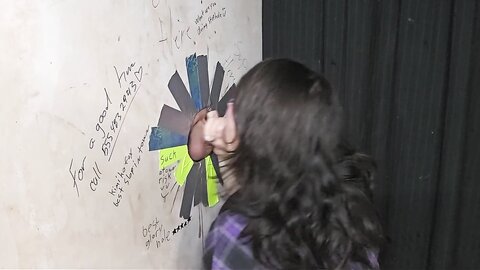 Thick Goth Asian Visits Glory Hole And Sucks Him Dry