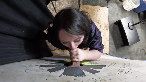 Thick Goth Asian Visits Glory Hole And Sucks Him Dry