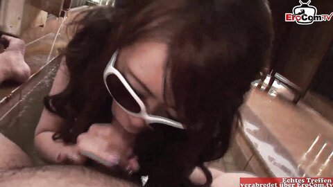 Petite Brunette Hairy Asian Teenage Girl Fucks Outdoor