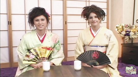 Two Guys Get To Bang Sayuni And Sakun In A Foursome