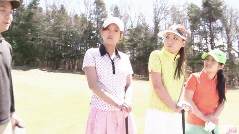 Asian  Naked Golf Makes The Girls Horny 54