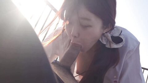 4692863 (Non) [Plan individuel + extérieur]****zynxzjo* Spoiled Menhera❤Schoolhouse rooftop blowjob support ¥30,000 [4K quality]❤.