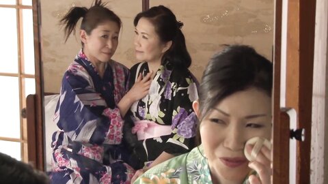 Mature Lesbian Friends Sticky Hot Spring Trip Part Asian Porn