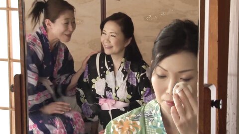 Mature Lesbian Friends Sticky Hot Spring Trip Part Asian Porn