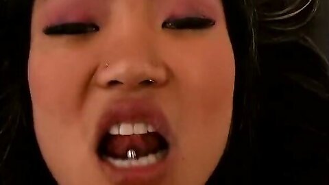 Asian Girl With Hot Ass Fucks From Behind