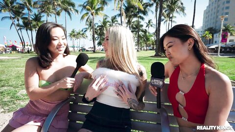 Lulu Chu Kimmy Kimm Kira Perez Krissy Knight Cassidy Luxe Ari Alectra  Public Pick Ups