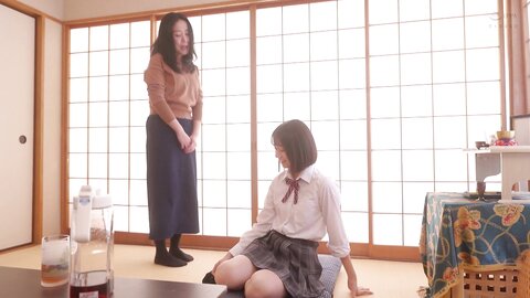 DVAJ-696 Ito Akana, A Female Student Who Is Made To Ejaculate Early Because Her Mother's Boyfriend, Who Is A...