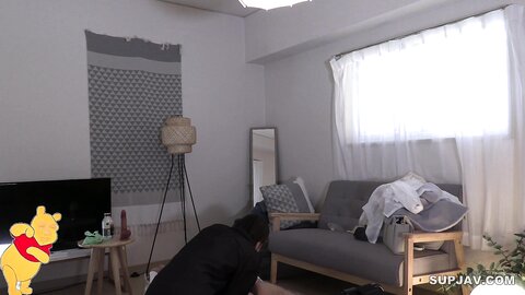 4703534 Exclusive[Private filming, naked when she opens the door...Nakadashi]**pzzyxqx*z* <Cock-loving, neat and beautiful wife> Fantasy play at her house! She`s so excited that she`s dripping with pussy juic