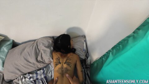 18 Years Old Asian Girl Are Sex Toy For 58 Years Old Man Pov