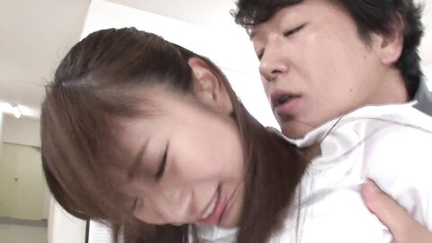 Office Asian Girls Scene2 Japanese Girl In Stockings In Threesome Cream