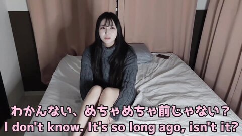 Eng SubHeartwarming Sex With A Cute Japanese Girl Who Looks Good In K