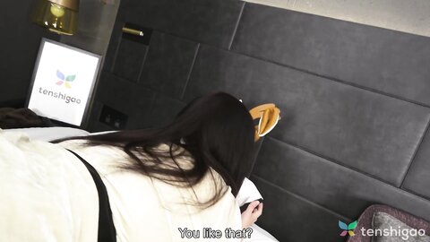 Japanese Chubby Brunette Madoka Watanabe In Bunny Costume Is Pleasing H
