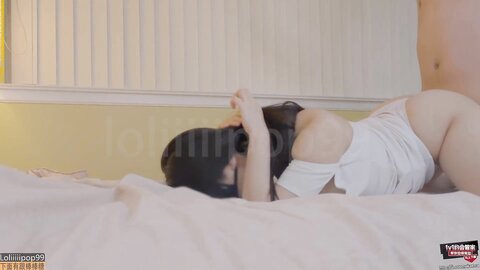 Asian Girl Asked Her Neibor A Favor