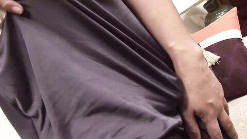 Ts Girl In Fishnet Masturbates And Cum