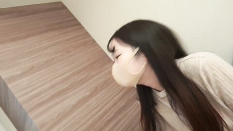 3172332 First time shooting! [Uncensored] My genitals are erected against the slender JD who works in a cat café and looks like she`s a pushover