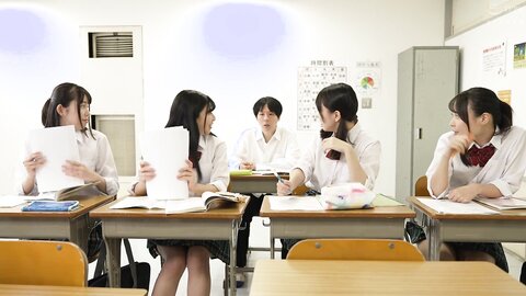 HUNTB-467 Please Stop! Im In Class! ] When I Transferred To A School That Was A Girls School Until Last...