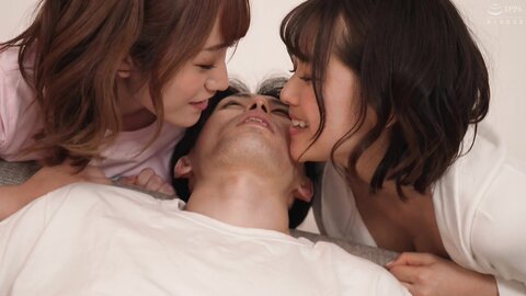HUNTB-469 Let Me Drink It With My Upper And Lower Mouth! My Two Younger Sisters Are My Exclusive Drinking...