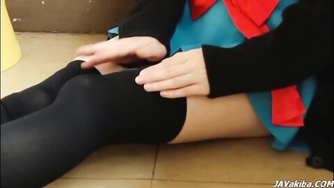 TMAF-009 制服ニーソックス絶対領域