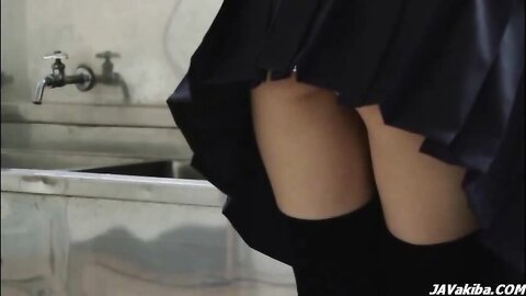 TMAF-009 制服ニーソックス絶対領域