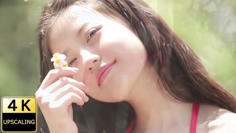 2【】2018 グラビア黄金伝説（当時21歳）Mio Imada Upscaling Japanese gravure idol