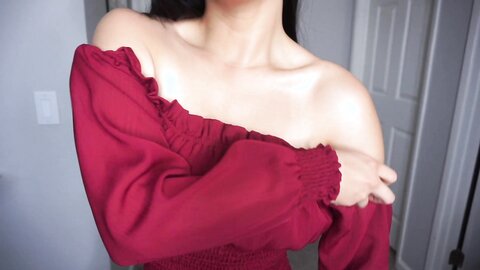 Kaedia Lang Clothing Try On Cum Challenge