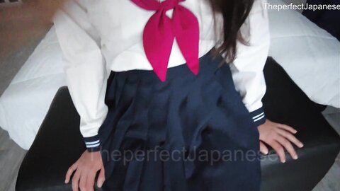 Foreigner Enjoys Eating Pussy Of Shy Japanese Girl