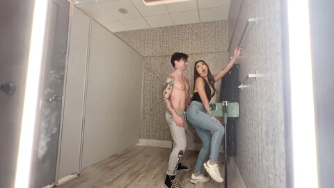 Nicole Doshi Seduces Man Into Public Sex In Changing Room