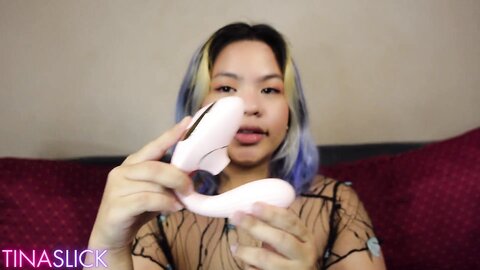 Tina Slick Cute Creamy Pinay Fucks Herself With Cute Sex Toys Frisky
