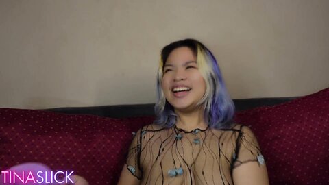 Tina Slick Cute Creamy Pinay Fucks Herself With Cute Sex Toys Frisky
