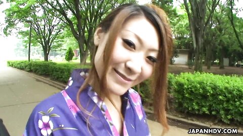 Asian Video  Kimono Lady Yuka Kurosawa Scene 1 94