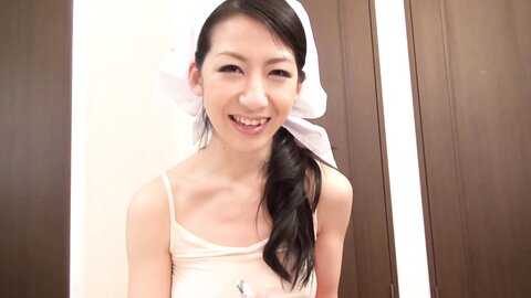 Good Girl Housekeeper Pale Skin Firstrate Body Comforts Your Cock Part