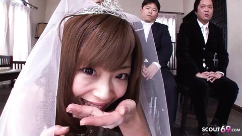 Young Asian Bride Get Gangbanged By Many Guys At Her Own Wedding Blowjob Porn