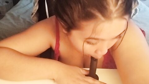 Chubby Asian Girl Wants To Suck Dick Blowjob With Face