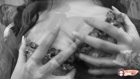 Having Her Wet Asian Twat Fingered Excites The Brunette Enough To Beg F