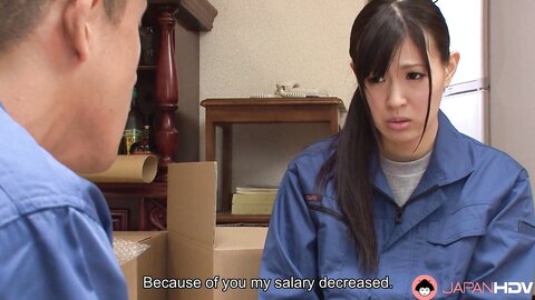 Japanese Woman Nozomi Koizumi Sucks Her Colleagues Cock Uncensored
