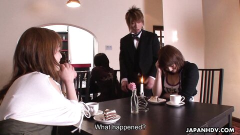 Asian Video  Butler Cafe Yukina Mori Kurara Iijima Scene 2 203