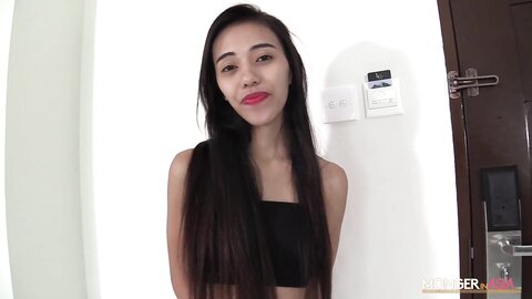 Skinny Girl Endures Big Cock Breaking Through Her Tight Pussy