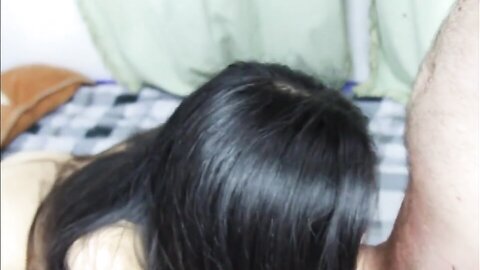 PetiteSummerLin 11 (Cute little chinese girl gives blowjob to white guy)