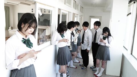 HUNTC-376 On-Campus Standing ***s 2! The Girls Who Are Doing Dating And Daddy-daughter Activities Have...