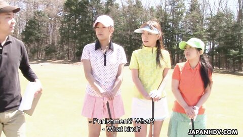 Asian Video  Golf Fan Erika Hiramatsu Nao Yuzumiya Nana Kunimi Scene 1 283