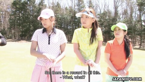 Asian Video  Golf Fan Erika Hiramatsu Nao Yuzumiya Nana Kunimi Scene 1 283