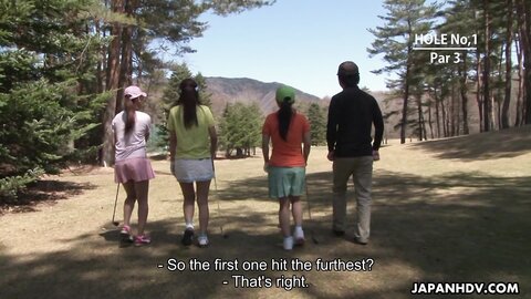 Asian Video  Golf Fan Erika Hiramatsu Nao Yuzumiya Nana Kunimi Scene 1 283