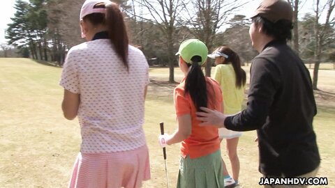 Asian Video  Golf Fan Erika Hiramatsu Nao Yuzumiya Nana Kunimi Scene 3 285