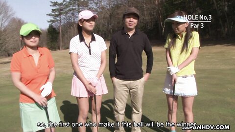 Asian Video  Golf Fan Erika Hiramatsu Nao Yuzumiya Nana Kunimi Scene 7 289