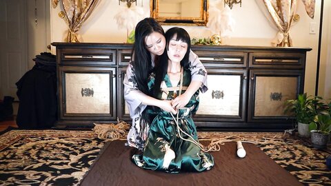 Dominatrix Mara Ties Marica Hase In Shibari Then Exposes Her