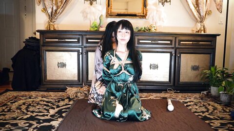 Dominatrix Mara Ties Marica Hase In Shibari Then Exposes Her